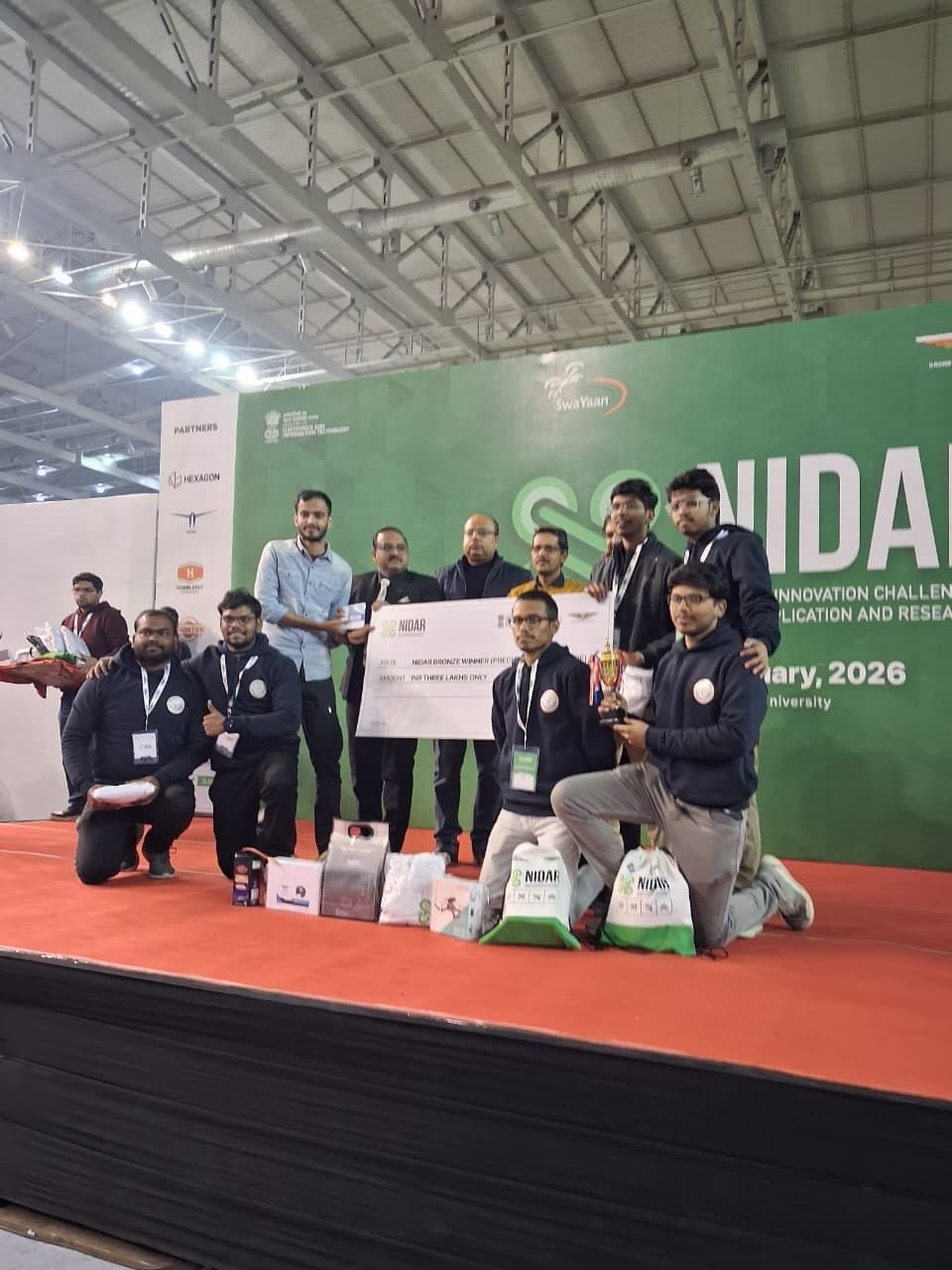 NIDAR Drone Competition — Team Pushpak